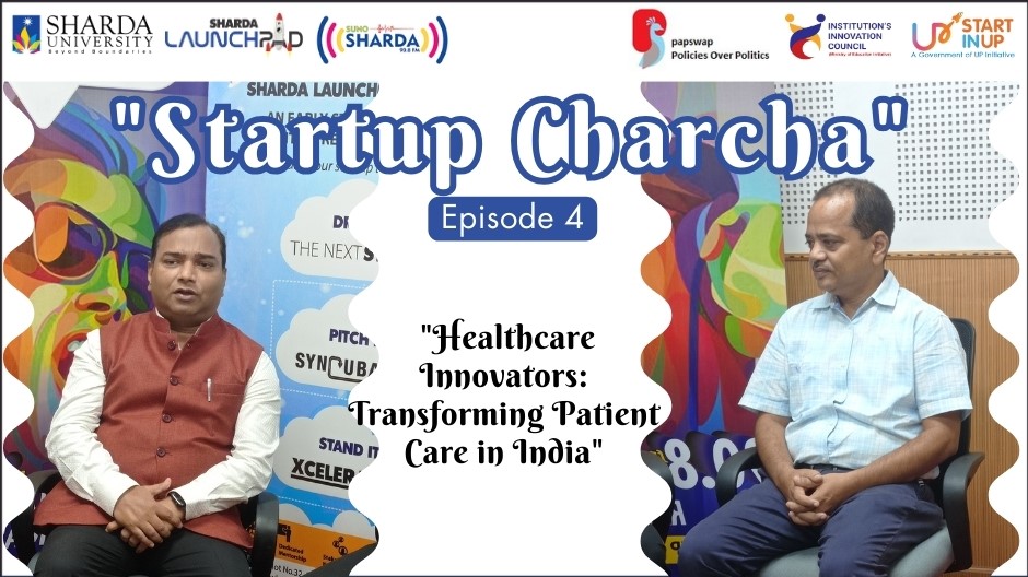 Motivational Session by Successful Entrepreneur/Start-up founder.  Startup Charcha Unveiling Healthcare Revolution India