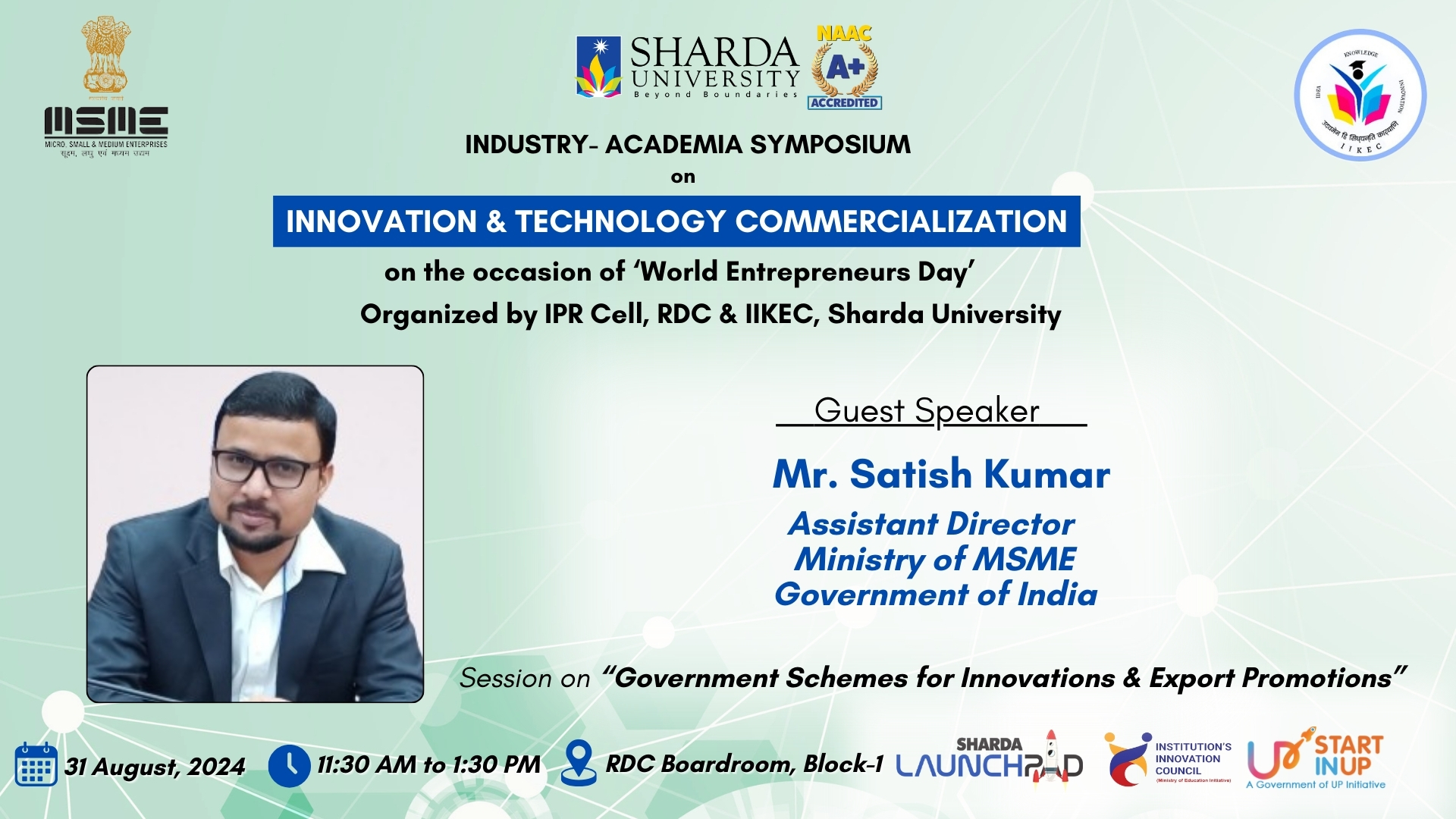 Industry-Academia Symposium on Innovation & Technology Commercialization