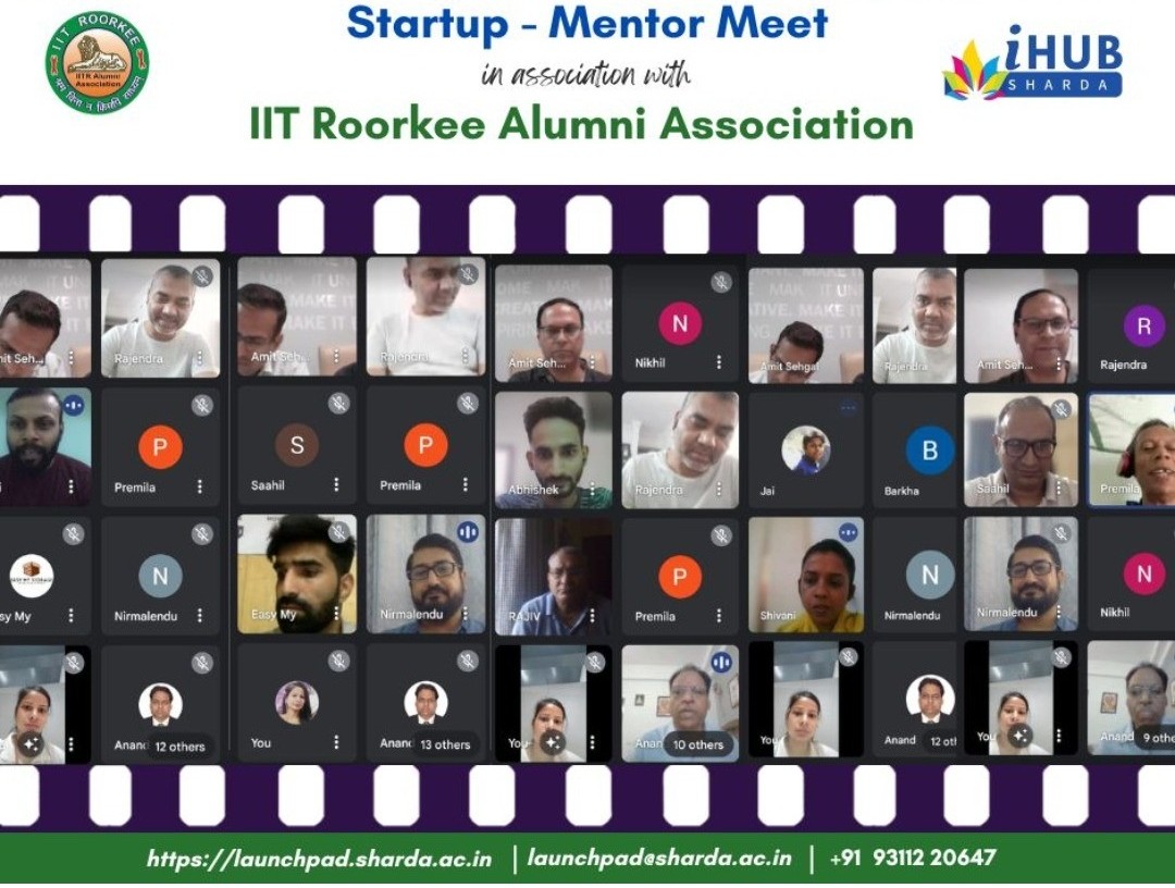 Start-up mentoring session with IIT Roorkee Alumni Association