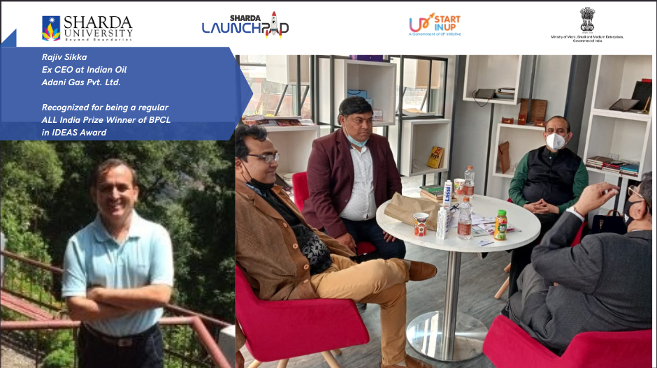 Start up enthusiast RAJIV SIKKA at Sharda Launchpad Federation