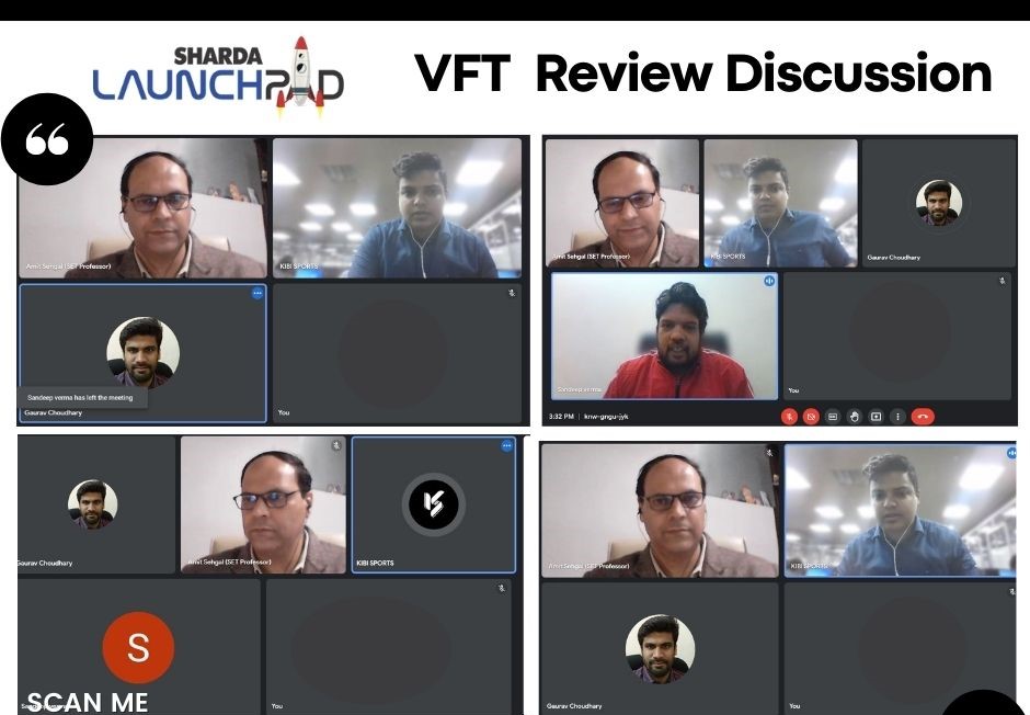 VFT Review discussion with startups